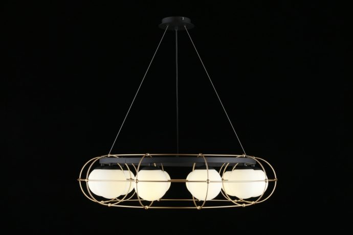 Люстра подвесная с Led лампочками в комплекте APLOYT APL.317.03.10+Lamps 