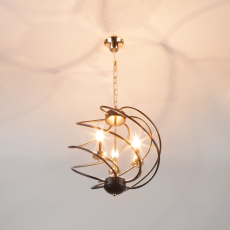 Подвесная люстра Eurosvet Sorrel 60105/3 черный 