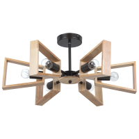 Потолочная люстра на штанге Arte Lamp Brussels с поддержкой Маруся A8030PL-6BK-М