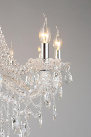 Люстра подвесная со светодиодными лампочками E14, комплект от Lustrof. №300026-657202 