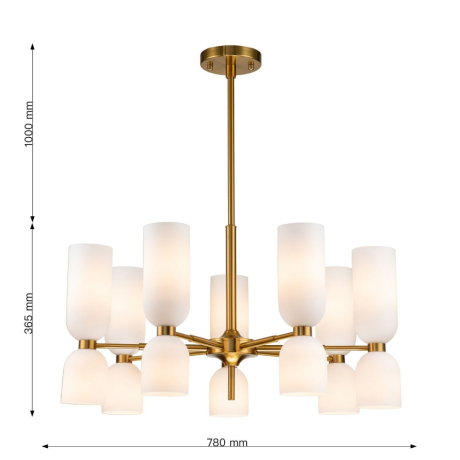 Люстра на штанге Favourite Amusing 2876-7P 