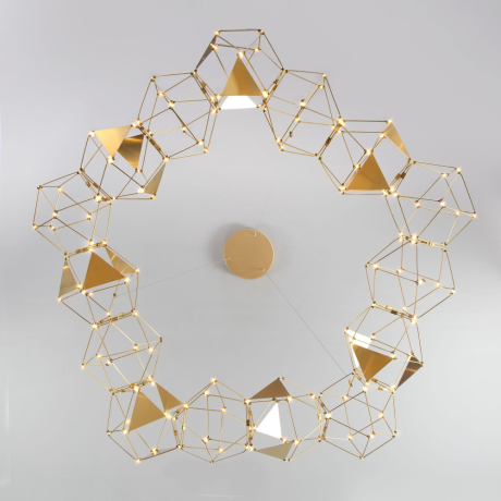 Подвесная люстра Eurosvet Uma 90369/15 медь 