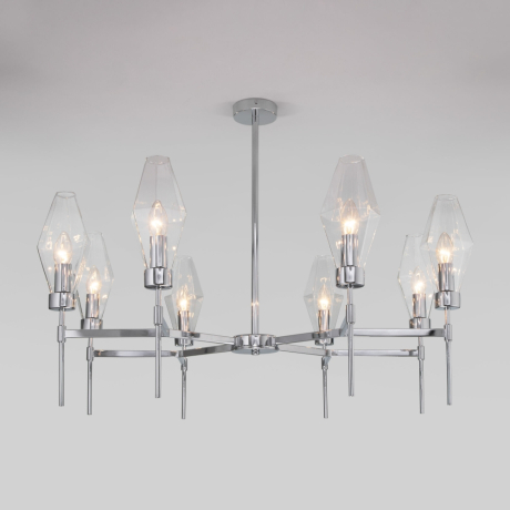 Люстра на штанге Eurosvet Prism 60143/8 хром 