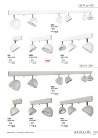 6961 Спот Nowodvorski VESPA WHITE I