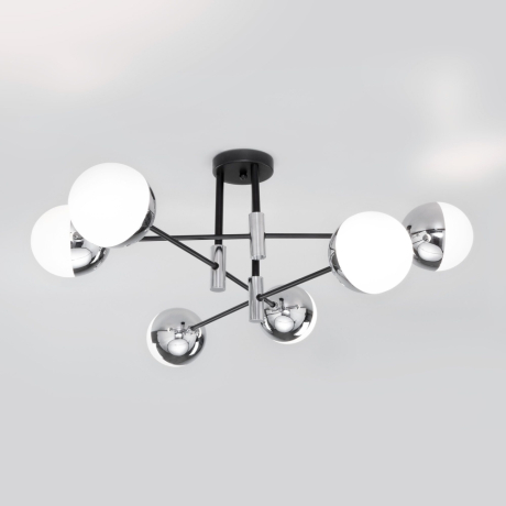 Потолочная люстра Eurosvet Nuvola 70129/6 хром 