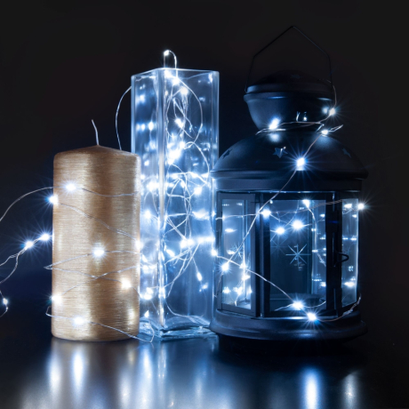 2*3м. Гирлянда ''Занавес'' 480LED (холодный) IP20 Eurosvet 200-004 (a056046)