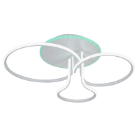 Потолочная светодиодная люстра с пультом ДУ Profit Light 6046/3 WHT