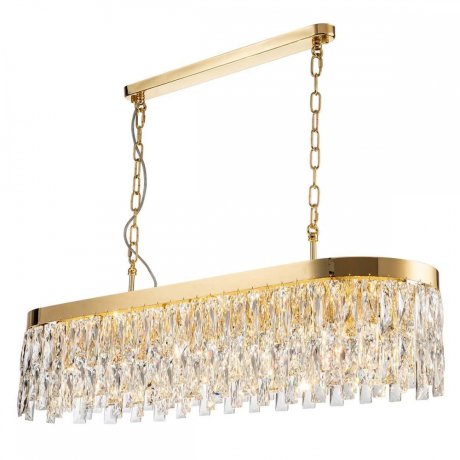 Подвесная люстра Indigo Anna 12029/10PL Gold V000382 