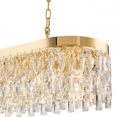 Подвесная люстра Indigo Anna 12029/10PL Gold V000382 