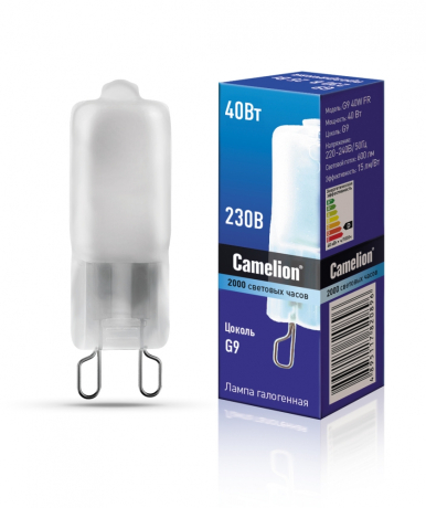 Галогенная лампа G9 40W Camelion G9 40W FR (5556) 