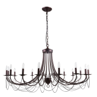 Подвесная люстра с лампочками F-Promo Plini 2590-18P+Lamps E14 Свеча