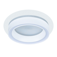 Встраиваемый светильник с лампочкой Arte lamp A4513PL-1WH+Lamps