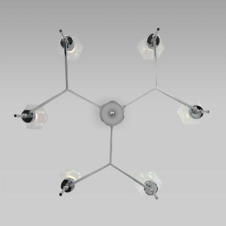 Люстра на штанге Eurosvet Prism 60143/6 хром 