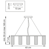 Подвесная люстра Lightstar с поддержкой Алисы, Roma 718097