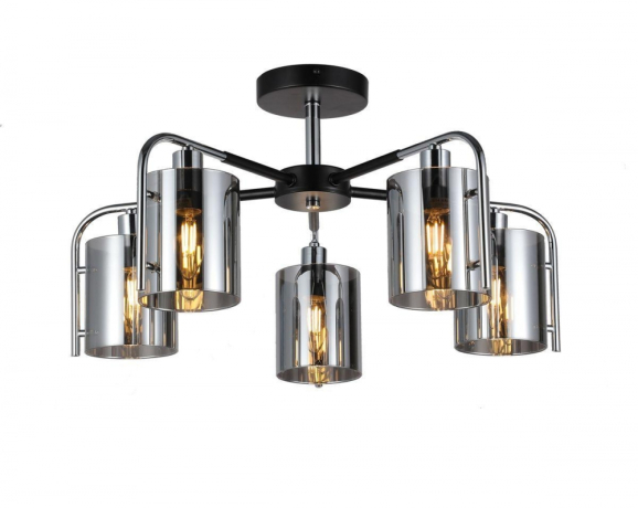 Люстра на штанге Escada Elegant 671/5P Chrome 