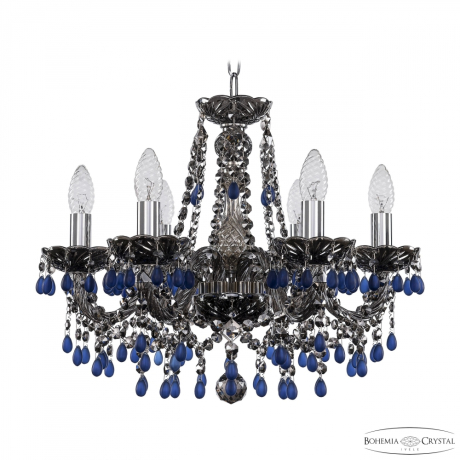 Люстра подвесная Bohemia Ivele Crystal 1410/6/160 Ni V3001 M731 