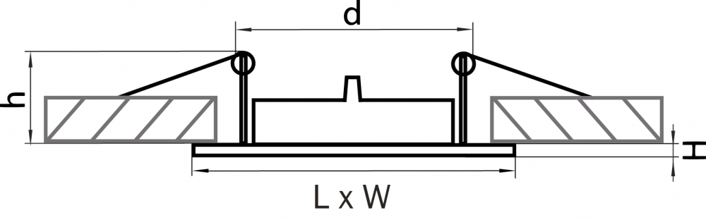 Встраиваемый светильник Lightstar Lega 16 011941 