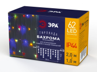 2*1м. Гирлянда Эра Бахрома RGB 24V IP44 ENOB-2M (Б0041906)