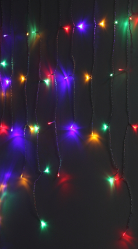 2*1м. Гирлянда Эра Бахрома RGB 24V IP44 ENOB-2M (Б0041906)