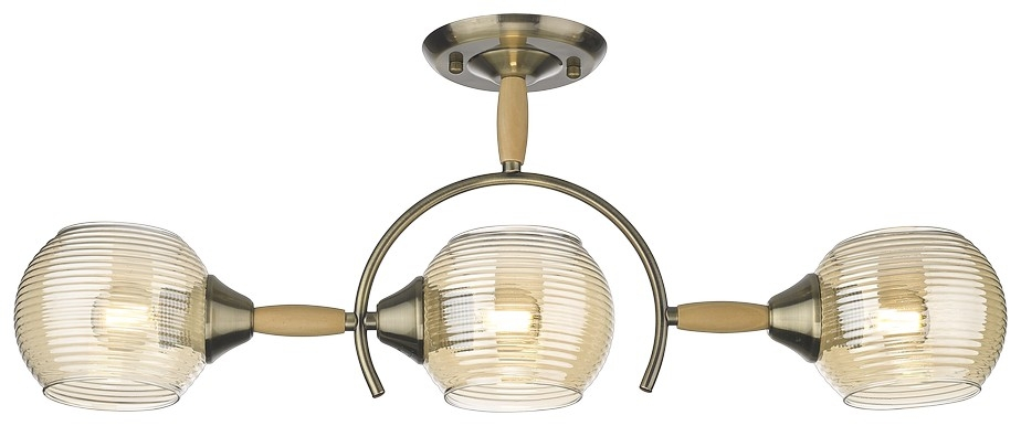 Потолочный светильник с лампочками Velante 214-507-03+Lamps 