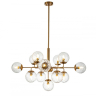 Люстра на штанге Indigo Cocoon 11008/13P Brass 