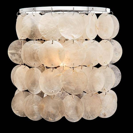 Накладной светильник Eurosvet 60005 60005/1 хром/перламутр 