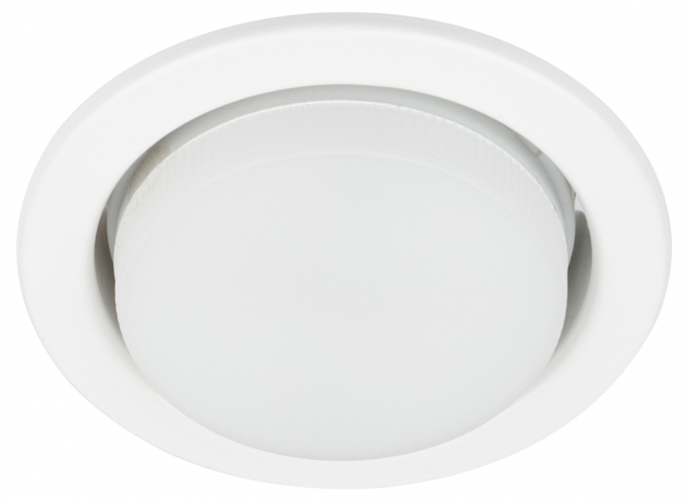 Встраиваемый светильник под лампу GX53 ЭРА KL35 WH /1 (к) Set 5 с термокольцом белый комплект 5 шт. Б0071342 