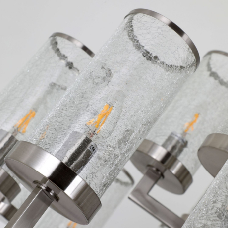 Подвесная люстра с лампочками Favourite Assembly 2374-18P+Lamps E14 Свеча 