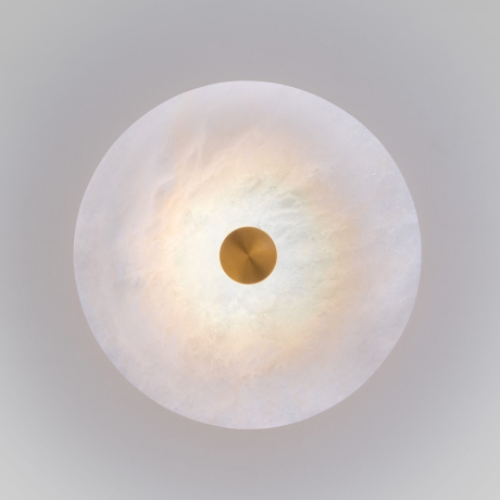 Светодиодный настенный светильник с мраморным рассеивателем Eurosvet Thasos 40341 LED (a066531) 