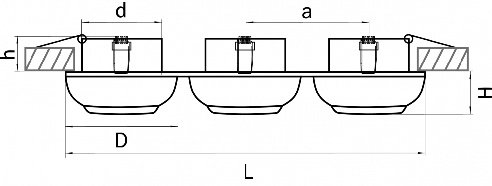 Встраиваемый светильник Lightstar Ocula 011834 