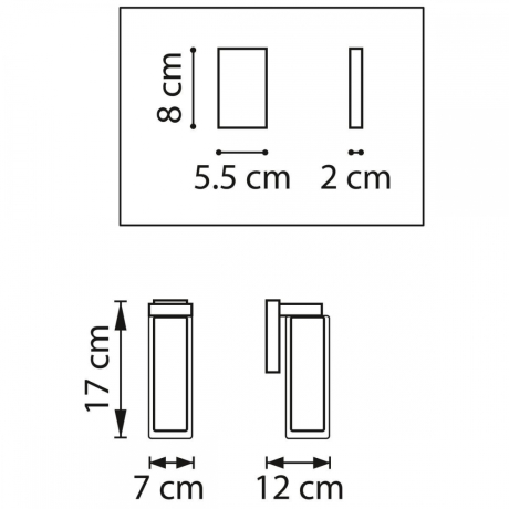Бра Lightstar Cilino 756614 