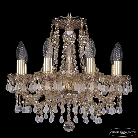 Люстра подвесная Bohemia Ivele Crystal 1410/8/141 G V0300 M721 