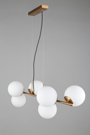 Люстра с поддержкой Маруси подвесная Omnilux OML-66623-06-M 