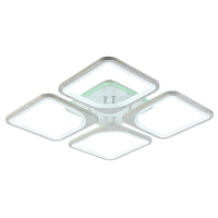 Светодиодная диммируемая люстра с ПДУ Profit Light 8057/4 PGD 136W+10W RGB