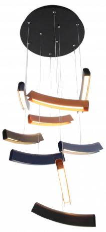 Подвесная люстра Mizi`en Slim MZ31505-9-multi 