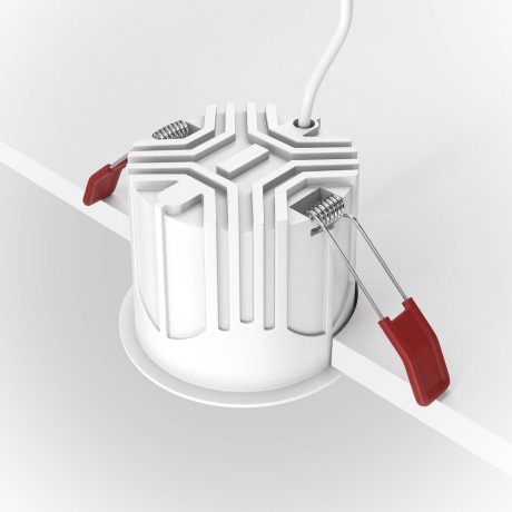 Встраиваемый светильник Maytoni Technical Alfa DL043-01-15W4K-RD-W 