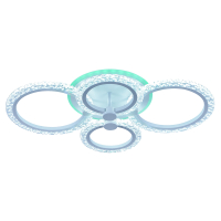 Светодиодная диммируемая люстра с ПДУ Profit Light 8027/4 WHT