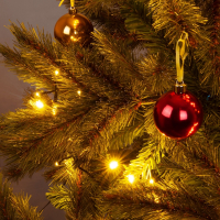 5м. Гирлянда нить ''Мишура'' 190LED (теплый) IP20 Eurosvet 400-004 (a056073)