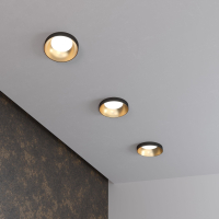 Встраиваемый светильник Elektrostandard 112 MR16 золото/черный (a053341)