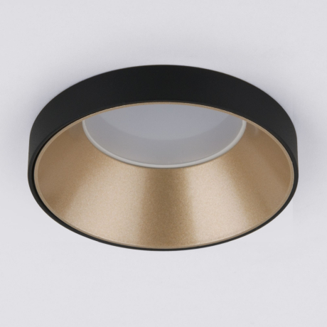 Встраиваемый светильник Elektrostandard 112 MR16 золото/черный (a053341) 
