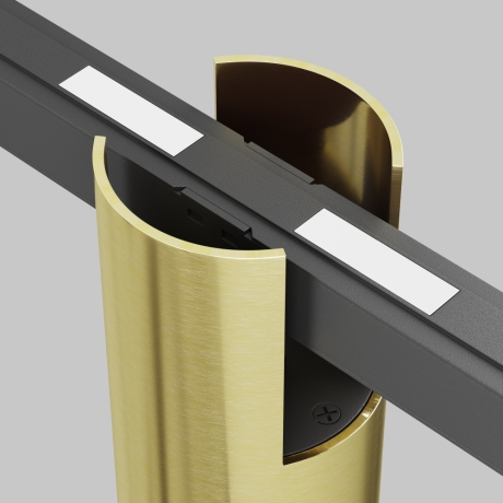 Накладной светильник Maytoni Technical Alfa TR122-2-7W3K-BS