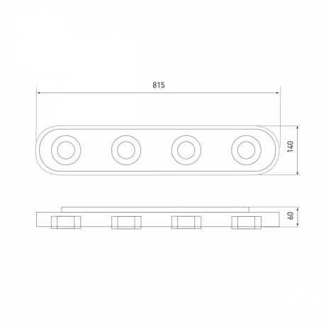 Спот Eurosvet Slam 20123/4 LED белый 