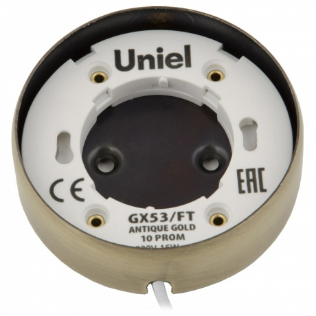 Накладной светильник Uniel GX53/FT UL-00003738 