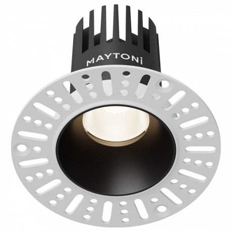 Встраиваемый светильник Maytoni Technical Dip DL119-10W-4K-TRS-B 