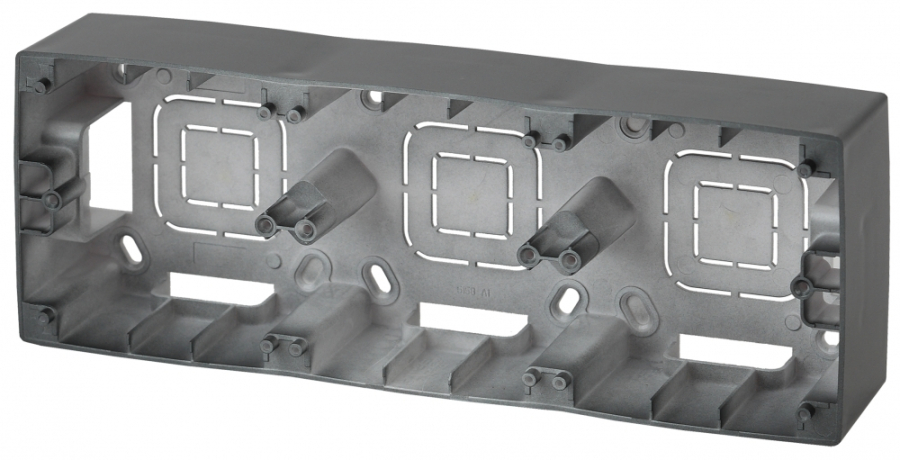 Коробка для накладного монтажа 3-постовая ЭРА 12 12-6103-05 Б0043184 