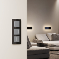 Выключатель сенсорый одноклавишный с подсветкой, без рамки Werkel серебряные W4512006