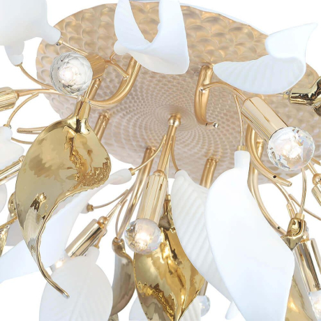 Люстра потолочная CRYSTAL LUX Stefania с Марусей Stefania PL9-M 