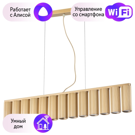 Подвесная люстра Lightstar с поддержкой Алисы, Roma 718133 