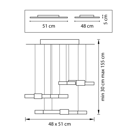 Подвесной светильник Lightstar Favo 750224 