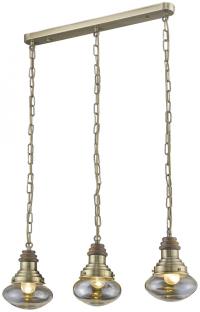 Подвесной светильник со светодиодными лампочками E27, комплект от Lustrof. №150332-623396